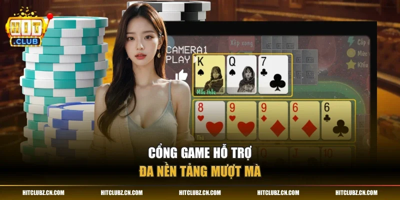 Cổng game hỗ trợ đa nền tảng mượt mà
