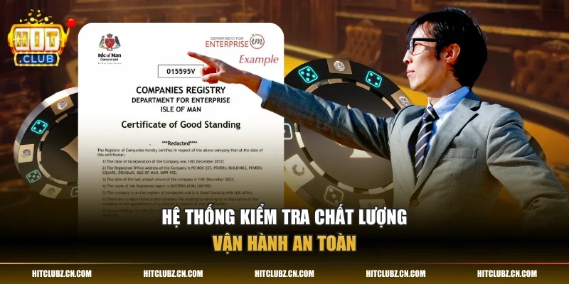 Hệ thống kiểm tra chất lượng vận hành an toàn