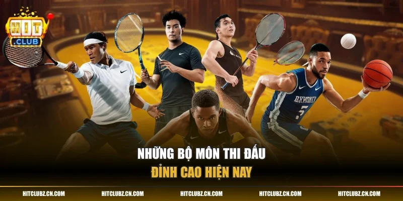 Những bộ môn thi đấu đỉnh cao hiện nay